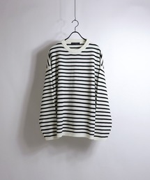 Confirm | Confirm / コンファーム ビッグシルエットボーダーニット(ニット/セーター)