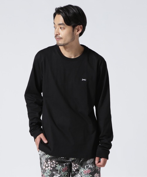 「DENHAM」 長袖Tシャツ X-LARGE ホワイト メンズ