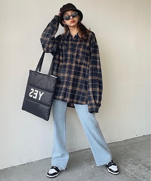 SHAGGIE（シャギー）の「コーデュロイバケットハット（ハット・レディース・ブラック/ブラウン・FREE）」の3枚目の写真