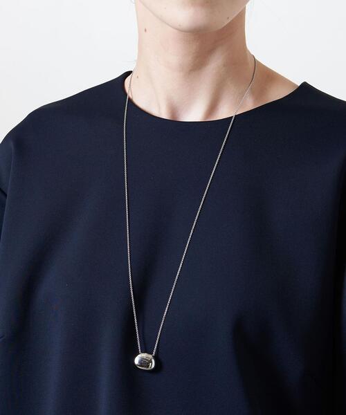 UNITED ARROWS（ユナイテッドアローズ）の「＜UNITED ARROWS＞BEAN ネックレス（ネックレス・レディース・シルバー/ゴールド・FREE）」の2枚目の写真