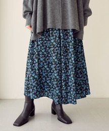 Editt by YECCA VECCA | ヴィンテージフラワー柄スカート＊(スカート)