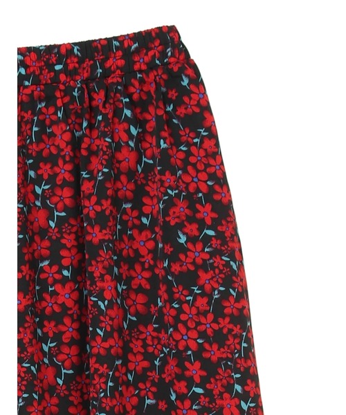 Editt by YECCA VECCA（エディットバイイェッカヴェッカ）の「ヴィンテージフラワー柄スカート＊（スカート・レディース・レッド/ブルー・FREE）」の8枚目の写真