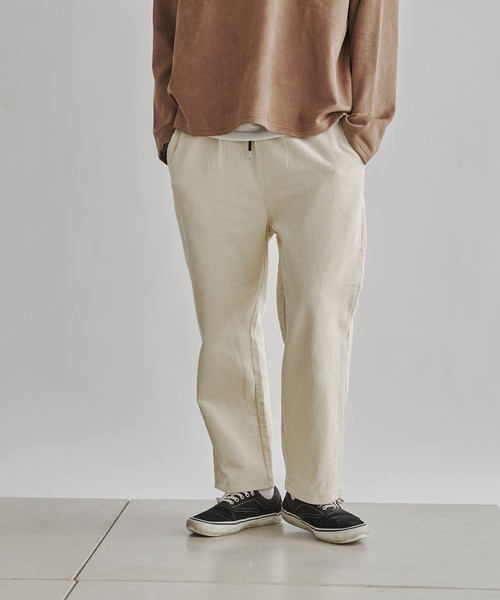 CPCM（シーピーシーエム）の「コーデュロイイージーパンツ（その他パンツ・メンズ・ベージュ/グリーン/ブラック/アイボリー/ブラウン・FREE）」の2枚目の写真