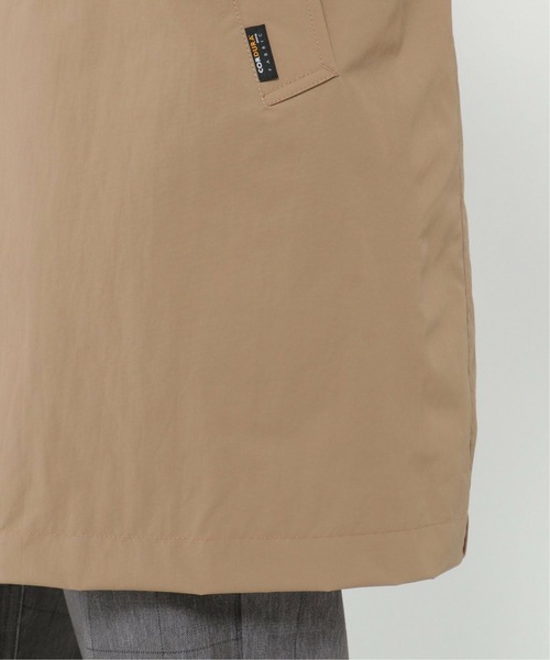ikka(イッカ)の「CORDURA(R) フードステンコート(トレンチコート・メンズ・ブラック/ベージュ・XL/M/L/S)」の11枚目の写真