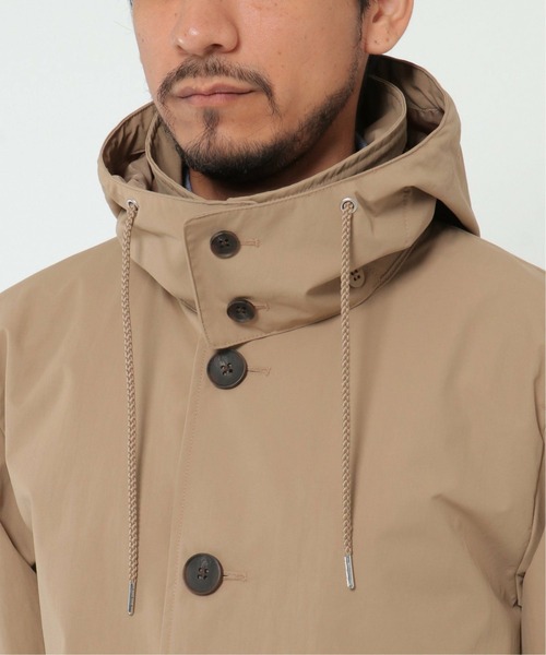 ikka(イッカ)の「CORDURA(R) フードステンコート(トレンチコート・メンズ・ブラック/ベージュ・XL/M/L/S)」の20枚目の写真