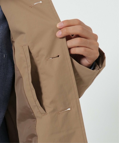 ikka(イッカ)の「CORDURA(R) フードステンコート(トレンチコート・メンズ・ブラック/ベージュ・XL/M/L/S)」の15枚目の写真