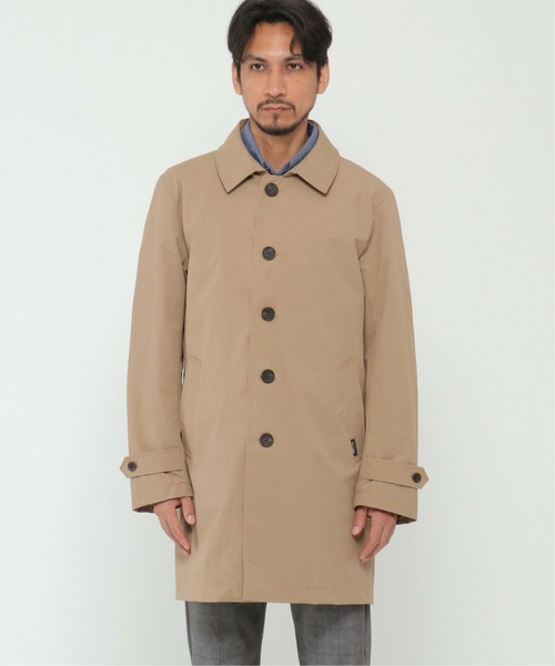 ikka(イッカ)の「CORDURA(R) フードステンコート(トレンチコート・メンズ・ブラック/ベージュ・XL/M/L/S)」の21枚目の写真