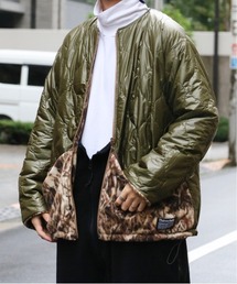 SUNNY  SPORTS | SUNNY SPORTS/サニースポーツ REVERSIBLE QUILT JACKET(ノーカラージャケット)
