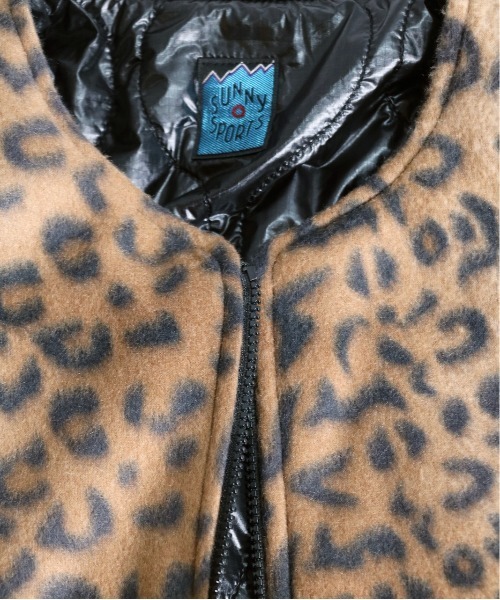 SUNNY  SPORTS（サニースポーツ）の「SUNNY SPORTS/サニースポーツ REVERSIBLE QUILT JACKET（ノーカラージャケット・メンズ・ブラウン/ベージュ・LARGE/MEDIUM）」の11枚目の写真