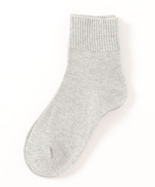 「kakko」（カッコ）の「レディース カラーリブソックス靴下（ソックス/靴下・レディース・ブラック/ホワイト/グレー/ライトブラウン/ダークブラウン/ブラウン/ピンク/イエロー/ブルー/ベージュ/ダークパープル/グリーン・FREE）」の3枚目の写真