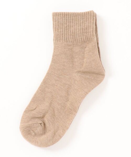 「kakko」（カッコ）の「レディース カラーリブソックス靴下（ソックス/靴下・レディース・ブラック/ホワイト/グレー/ライトブラウン/ダークブラウン/ブラウン/ピンク/イエロー/ブルー/ベージュ/ダークパープル/グリーン・FREE）」の6枚目の写真