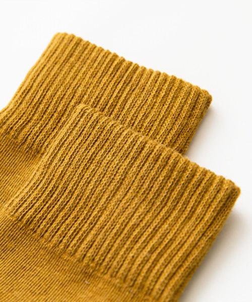 「kakko」（カッコ）の「レディース カラーリブソックス靴下（ソックス/靴下・レディース・ブラック/ホワイト/グレー/ライトブラウン/ダークブラウン/ブラウン/ピンク/イエロー/ブルー/ベージュ/ダークパープル/グリーン・FREE）」の13枚目の写真