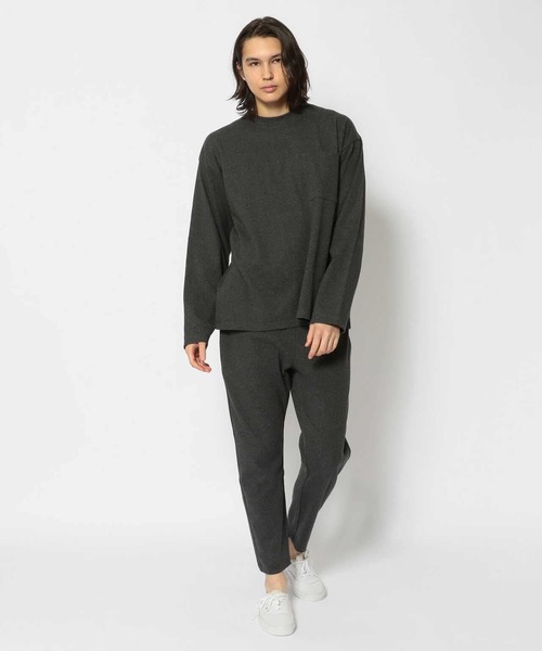 AVIREX(アヴィレックス)の「【DAILY/デイリー】長袖 ルーズフィット Tシャツ / LONG SLEEVE LOOSE FIT T-SHIRT / アヴィレックス / AVIREX(Tシャツ/カットソー・メンズ・チャコール/ブラック/グレー/ホワイト・LARGE/X-LARGE/MEDIUM)」の17枚目の写真