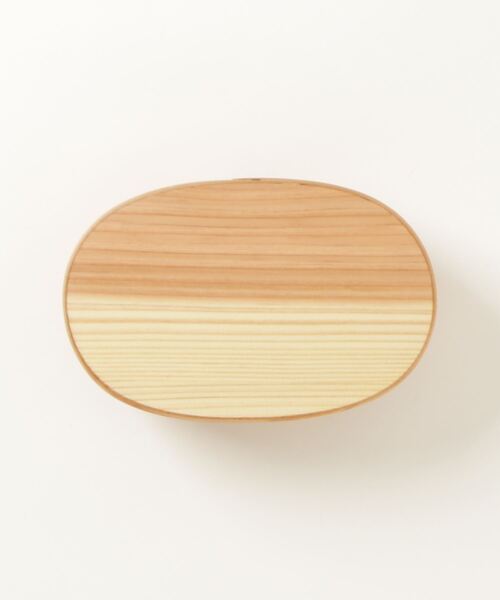 ハンズ（ハンズ）の「HANDS(ハンズ）オリジナル　天然木　わっぱ弁当箱　500mL　お弁当箱（お弁当箱・レディース・ベージュ・MEDIUM）」の6枚目の写真