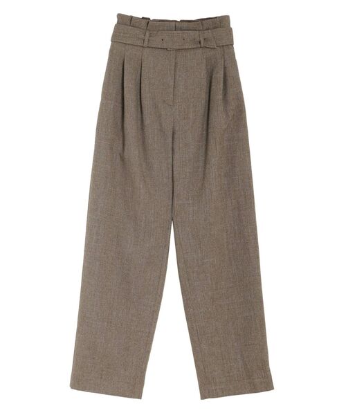 ELENDEEK(エレンディーク)の「ハイウエストワイドパンツ(その他パンツ・レディース・ブラック/オフホワイト/その他1・01/02)」の3枚目の写真