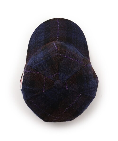 HARRIS TWEED（ハリスツイード）の「◆Harris Tweed ハリス ツィード ロゴ刺繍 ローキャップ（キャップ・レディース・グレー/ブラック/ブラウン系/ベージュ・99）」の8枚目の写真