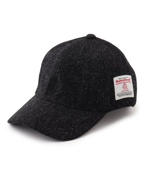 HARRIS TWEED（ハリスツイード）の「◆Harris Tweed ハリス ツィード ロゴ刺繍 ローキャップ（キャップ・レディース・グレー/ブラック/ブラウン系/ベージュ・99）」の6枚目の写真