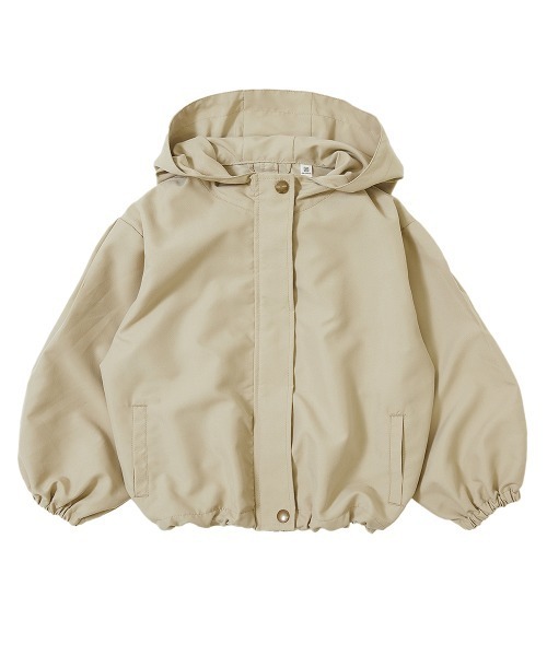 devirock（デビロック）の「バルーンシルエットマウンテンパーカー（マウンテンパーカー・キッズ・ベージュ/カーキ・110cm/100cm/120cm/130cm/140cm/150cm/160cm）」の7枚目の写真