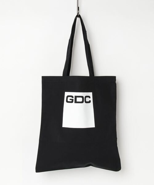 GDC（ジーディーシー）の「BOXLOGO TOTEBAG（トートバッグ・メンズ・ホワイト/ブラック・FREE）」の2枚目の写真
