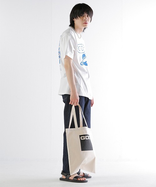 GDC（ジーディーシー）の「BOXLOGO TOTEBAG（トートバッグ・メンズ・ホワイト/ブラック・FREE）」の9枚目の写真
