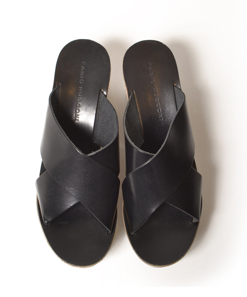 FABIO RUSCONI（ファビオルスコーニ）の「FABIO RUSCONIコルクソールサンダル（サンダル・レディース・ブラック/ブルー・36/37/38）」の7枚目の写真