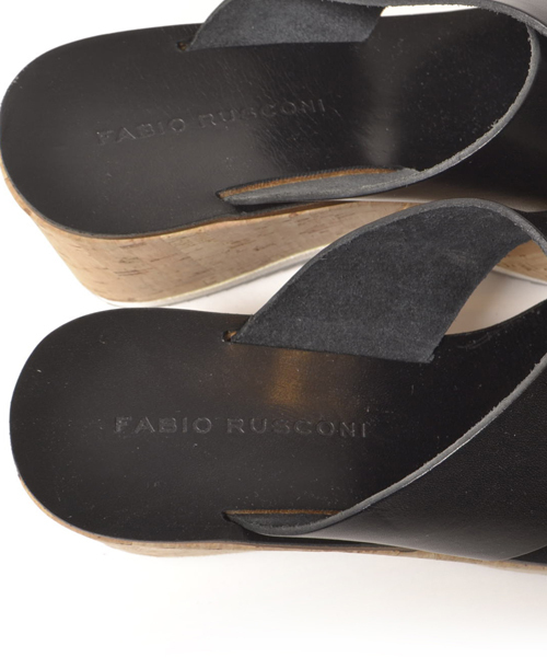 FABIO RUSCONI（ファビオルスコーニ）の「FABIO RUSCONIコルクソールサンダル（サンダル・レディース・ブラック/ブルー・36/37/38）」の10枚目の写真