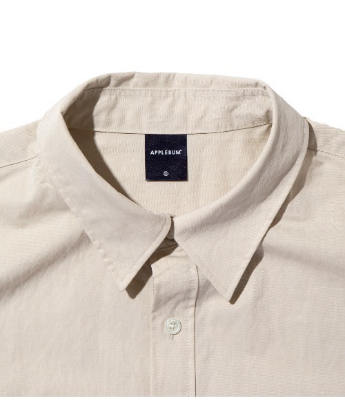 APPLEBUM(アップルバム)の「Oversize Shirt Jacket(シャツ/ブラウス・メンズ・ベージュ/グリーン/ネイビー・MEDIUM/LARGE/X-LARGE)」の6枚目の写真