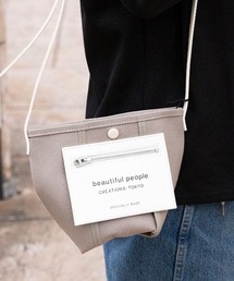 beautiful people | beautiful people lining logo pocket mini shoulder bag 7225611967(ショルダーバッグ)