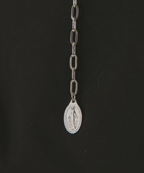 COLOR TOKYO ACCESSORIES(カラートウキョウアクセサリー)の「パール+チェーンコインロザリオネックレス(ネックレス・レディース・Silver/GOLD ・FREE)」の9枚目の写真