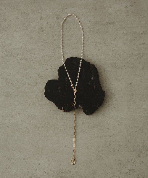 COLOR TOKYO ACCESSORIES(カラートウキョウアクセサリー)の「パール+チェーンコインロザリオネックレス(ネックレス・レディース・Silver/GOLD ・FREE)」の10枚目の写真