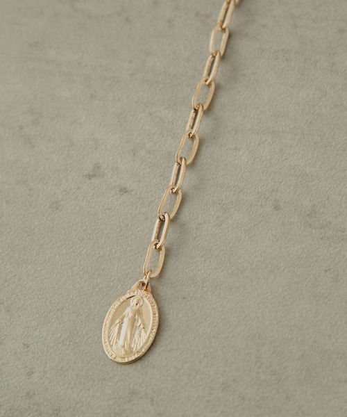 COLOR TOKYO ACCESSORIES(カラートウキョウアクセサリー)の「パール+チェーンコインロザリオネックレス(ネックレス・レディース・Silver/GOLD ・FREE)」の12枚目の写真