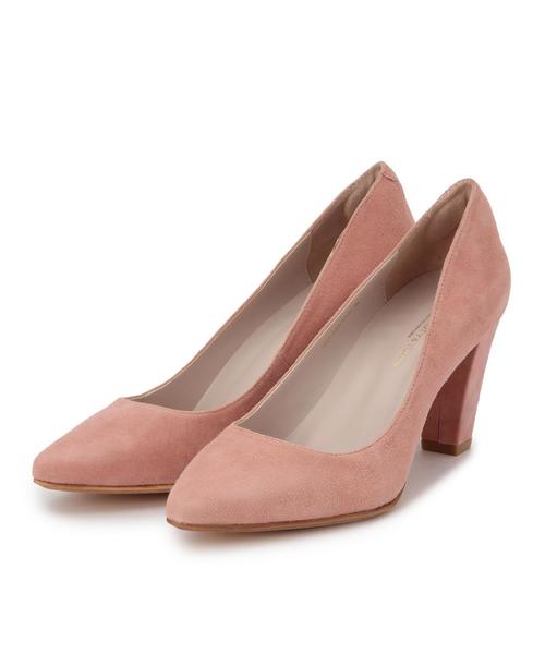 BEAUTY&YOUTH UNITED ARROWS(ビューティーアンドユースユナイテッドアローズ)の「BYSF スウェード ポインテッドトゥパンプス 7.5◆(パンプス・レディース・ブラック/ナチュラル/ネイビー/ライトピンク・37/36/36h/37h/35h/38)」の4枚目の写真