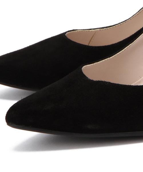 BEAUTY&YOUTH UNITED ARROWS(ビューティーアンドユースユナイテッドアローズ)の「BYSF スウェード ポインテッドトゥパンプス 7.5◆(パンプス・レディース・ブラック/ナチュラル/ネイビー/ライトピンク・37/36/36h/37h/35h/38)」の9枚目の写真