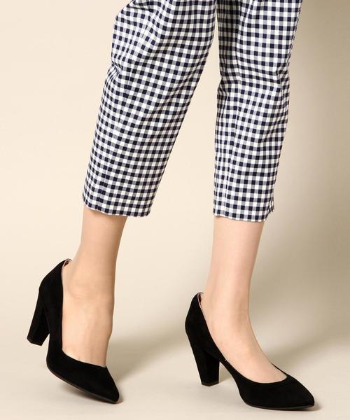 BEAUTY&YOUTH UNITED ARROWS(ビューティーアンドユースユナイテッドアローズ)の「BYSF スウェード ポインテッドトゥパンプス 7.5◆(パンプス・レディース・ブラック/ナチュラル/ネイビー/ライトピンク・37/36/36h/37h/35h/38)」の11枚目の写真