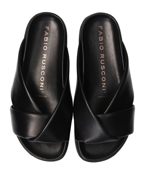 FABIO RUSCONI（ファビオルスコーニ）の「【FABIO RUSCONI】ラウンドトウフットベッドサンダル(F22106)（サンダル・レディース・オレンジ/ベージュ/ブラック/アイボリー・36/38/37/35/39）」の13枚目の写真