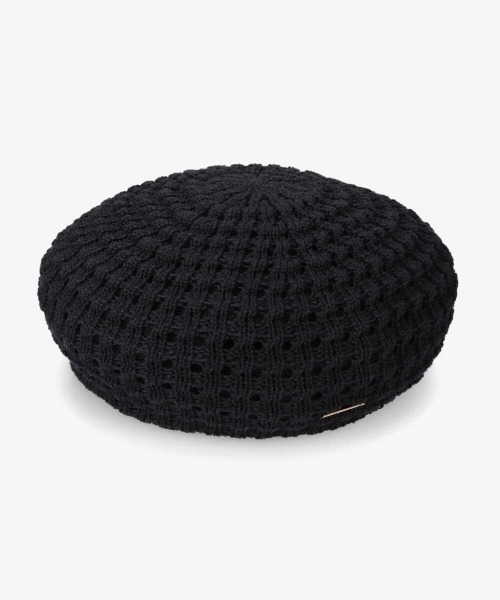 kaorinomori（カオリノモリ）の「カオリノモリ　コルベールベレー（ハンチング/ベレー帽・レディース・ホワイト/ブラック/ブラウン/ライトオレンジ系/グリーン・M/57.5cm）」の3枚目の写真