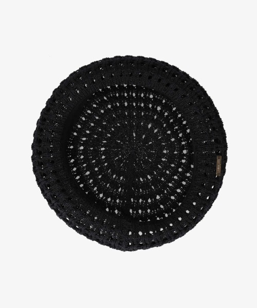 kaorinomori（カオリノモリ）の「カオリノモリ　コルベールベレー（ハンチング/ベレー帽・レディース・ホワイト/ブラック/ブラウン/ライトオレンジ系/グリーン・M/57.5cm）」の10枚目の写真