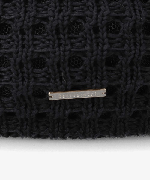 kaorinomori（カオリノモリ）の「カオリノモリ　コルベールベレー（ハンチング/ベレー帽・レディース・ホワイト/ブラック/ブラウン/ライトオレンジ系/グリーン・M/57.5cm）」の11枚目の写真