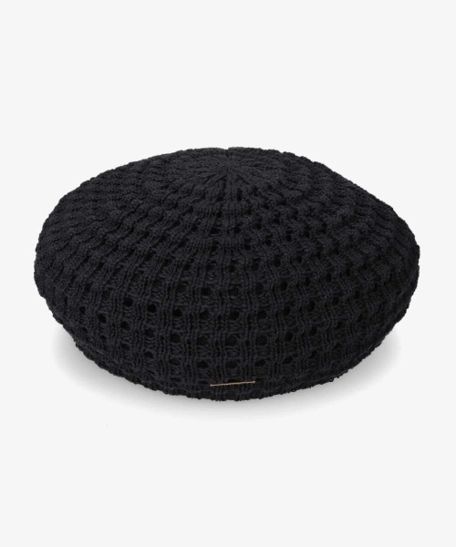 kaorinomori（カオリノモリ）の「カオリノモリ　コルベールベレー（ハンチング/ベレー帽・レディース・ホワイト/ブラック/ブラウン/ライトオレンジ系/グリーン・M/57.5cm）」の9枚目の写真