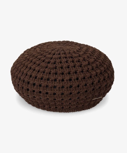 kaorinomori（カオリノモリ）の「カオリノモリ　コルベールベレー（ハンチング/ベレー帽・レディース・ホワイト/ブラック/ブラウン/ライトオレンジ系/グリーン・M/57.5cm）」の17枚目の写真