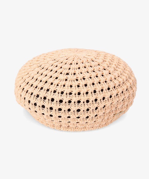 kaorinomori（カオリノモリ）の「カオリノモリ　コルベールベレー（ハンチング/ベレー帽・レディース・ホワイト/ブラック/ブラウン/ライトオレンジ系/グリーン・M/57.5cm）」の8枚目の写真