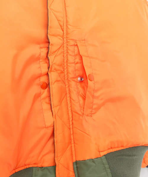 ROTHCO（ロスコ）の「ROTHCO　MA-1FLIGHT JACKET reversible（MA-1・メンズ・グレー系その他/グリーン系その他・MEDIUM/LARGE/X-LARGE）」の7枚目の写真