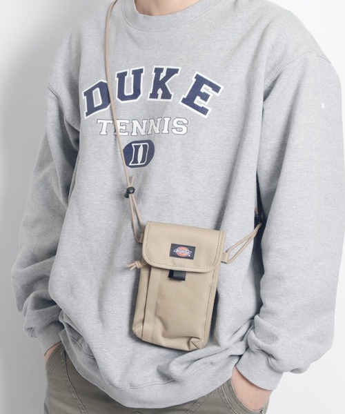 Dickies（ディッキーズ）の「【DICKIES/ディッキーズ】DK TC TWILL NECK POUCH/ツイルネックポーチ（ポーチ・メンズ・ベージュ/ブラック/チャコールグレー・FREE）」の3枚目の写真
