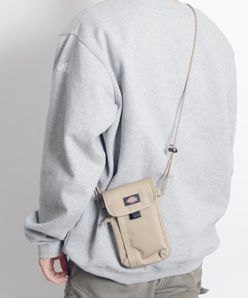 Dickies（ディッキーズ）の「【DICKIES/ディッキーズ】DK TC TWILL NECK POUCH/ツイルネックポーチ（ポーチ・メンズ・ベージュ/ブラック/チャコールグレー・FREE）」の6枚目の写真