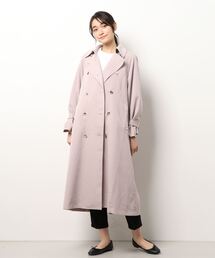 アクシーズファム【新品】お値下げ♪ポエティック　ヨーク刺繍トレンチコート axes femme POETIQUE（アクシーズファムポエティック）の「ヨーク刺繍