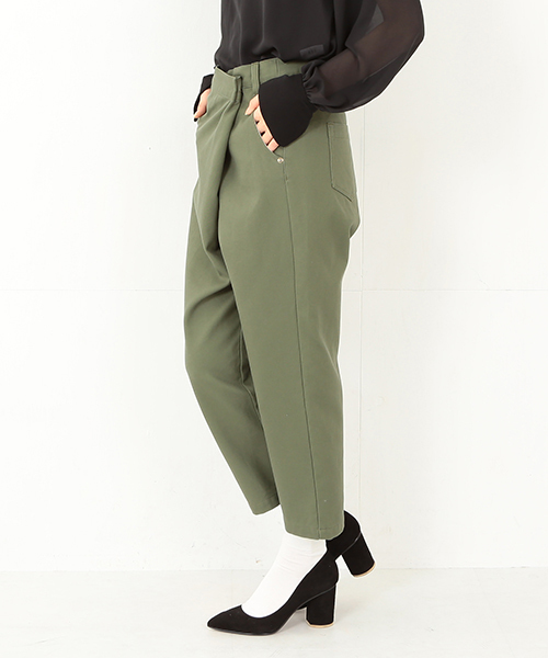 Ray BEAMS（レイビームス）の「RBS / アシンメトリーパンツ（その他パンツ・レディース・ベージュ/オリーブ/ネイビー・0/1）」の8枚目の写真