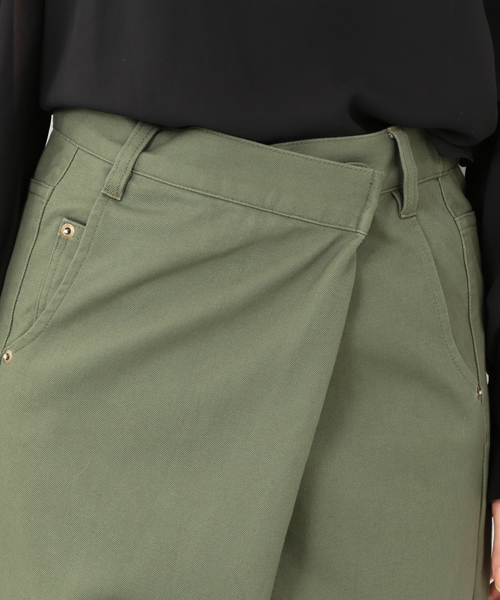 Ray BEAMS（レイビームス）の「RBS / アシンメトリーパンツ（その他パンツ・レディース・ベージュ/オリーブ/ネイビー・0/1）」の21枚目の写真