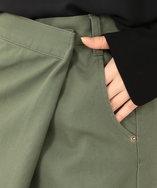 Ray BEAMS（レイビームス）の「RBS / アシンメトリーパンツ（その他パンツ・レディース・ベージュ/オリーブ/ネイビー・0/1）」の22枚目の写真