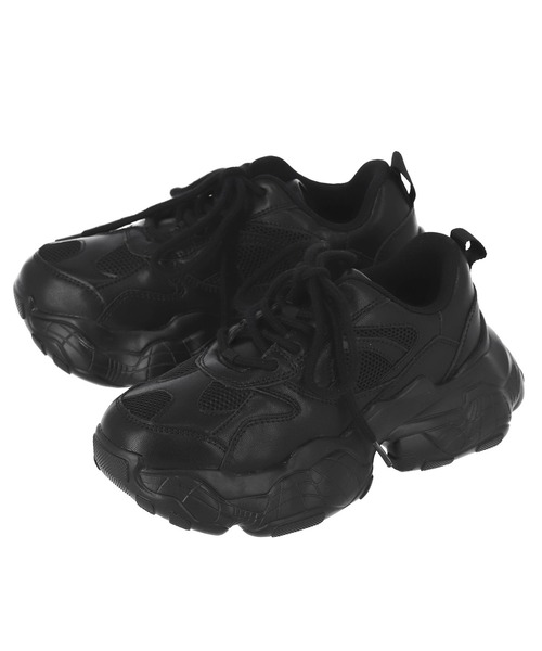 ANAP（アナップ）の「ダッドシューズ（スニーカー・レディース・ブラック/ホワイト/ベージュ・L/M/S）」の8枚目の写真