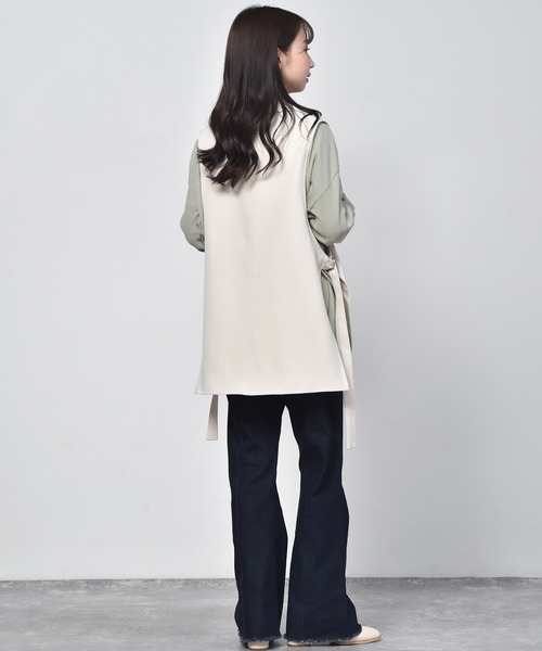 RETRO GIRL（レトロガール）の「サイドDカンベスト（ベスト・レディース・アイボリー/グリーン/ブラック・FREE）」の12枚目の写真